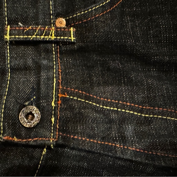 Red Monkey Company Vintage Japanese Denim Jorts - Picture 4 of 7